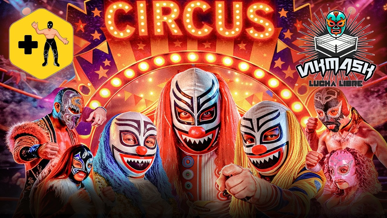 EN VIVO | CIRCUS Homenaje a Los Payasos Coco Rojo, Coco Amarillo y Coco Azul - Vikmask