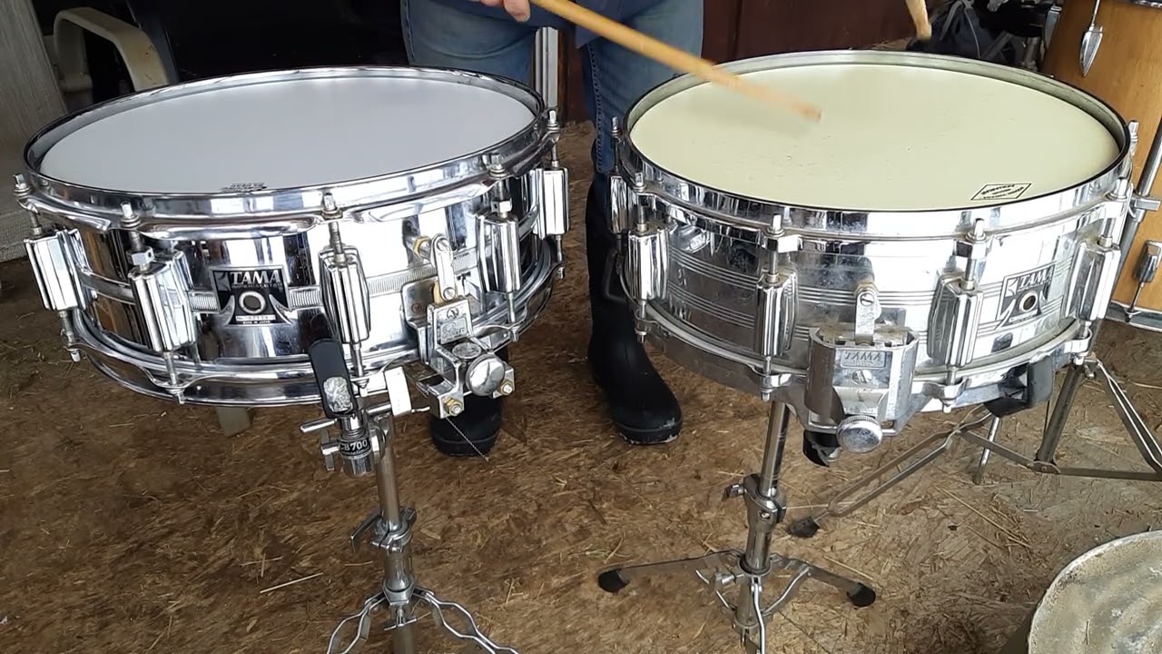 Tama Imperial Star snare drum evolution - King Beat gen 1 vs gen 2 comparison