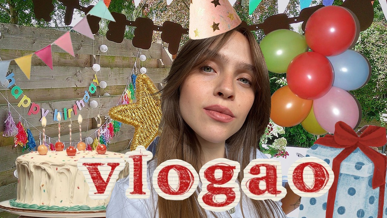 aniversário no verão europeu: festa, calorão e tour da decor