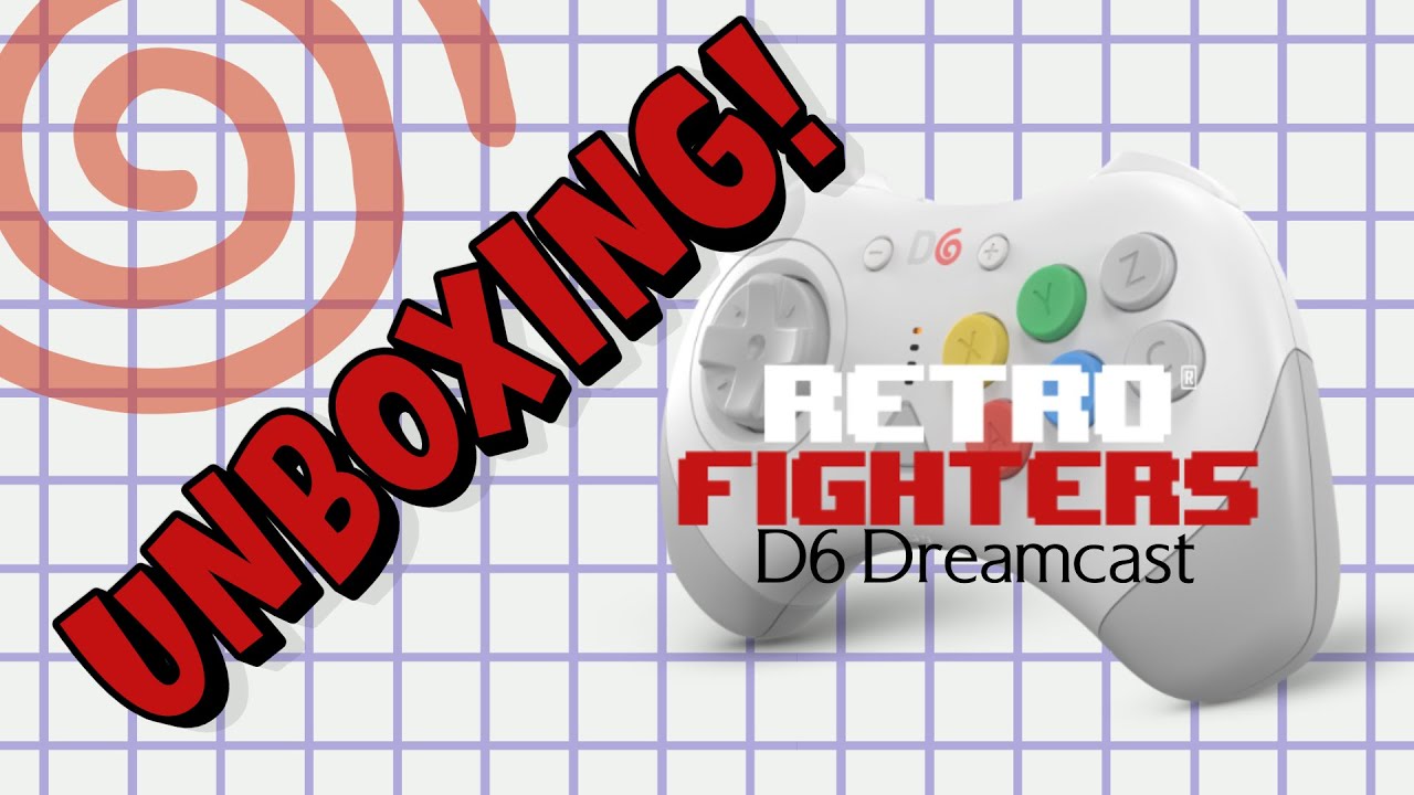 Let's Unbox: Retro Fighters Dreamcast D6 Controller - So Far, So Good! #retrofighters #dreamcast