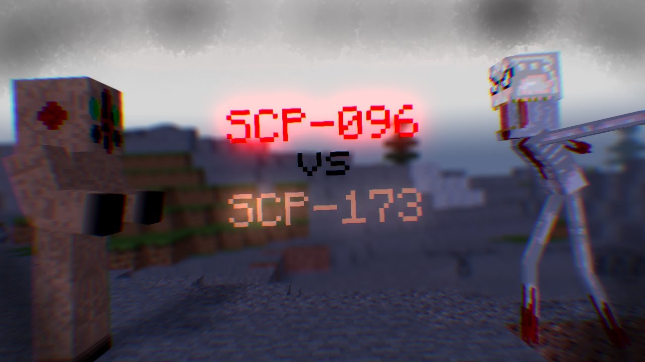 SCP-096 vs SCP-173 | Minecraft Battle Animation.