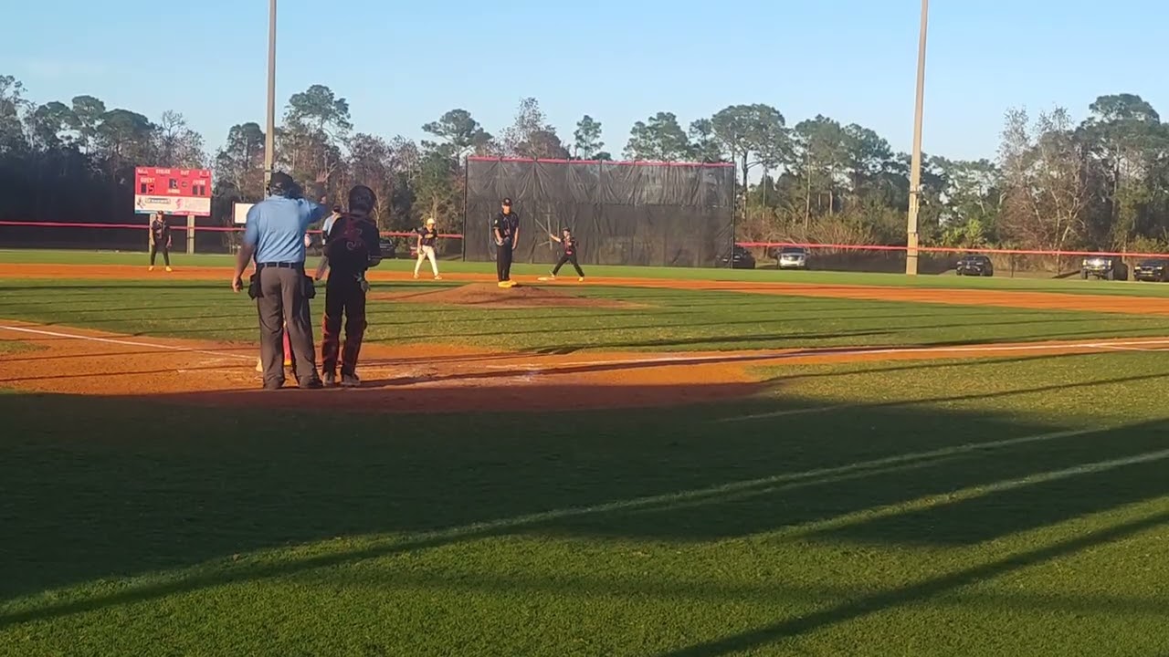 South Fork vs Ft. Pierce 3-11-26, Miguel Ferry comes in , in a jam. 