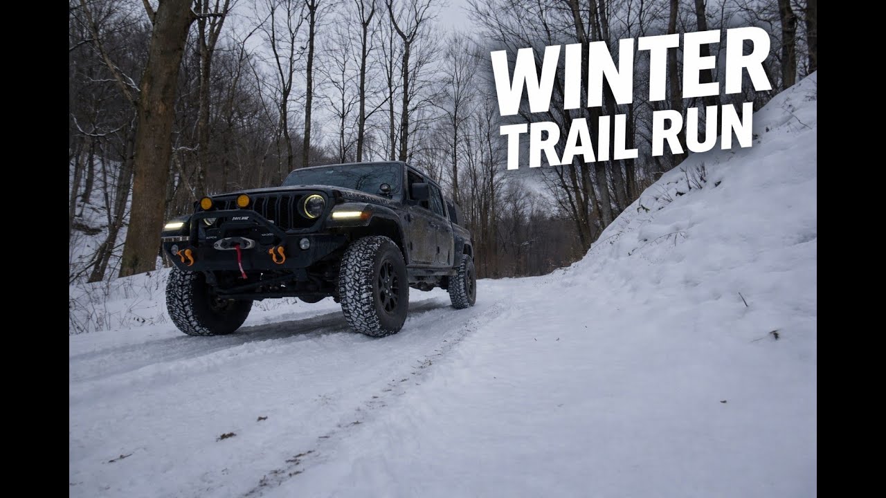 Ohiopyle & Laurel Ridge State Park | Snowy Jeep Gladiator Trails