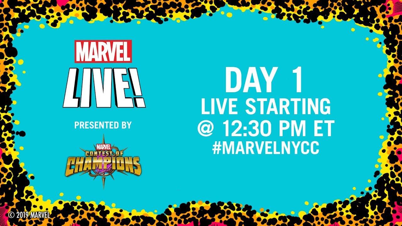 Marvel LIVE from NYCC 2019! | Day 1