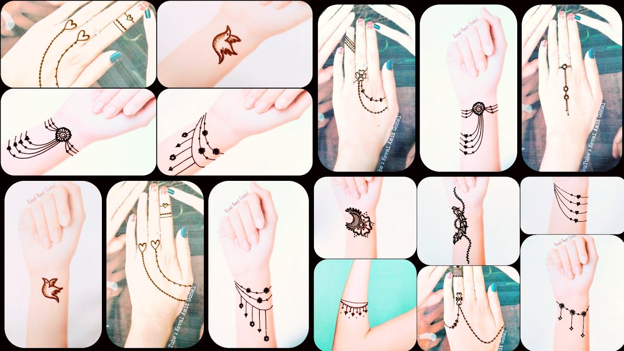 ❤️Stylish Heena Tattoo Designs ❤️ New Stylish Mehndi TATTOO  ❤️ TATTOO DESIGNS ❤️with step by step