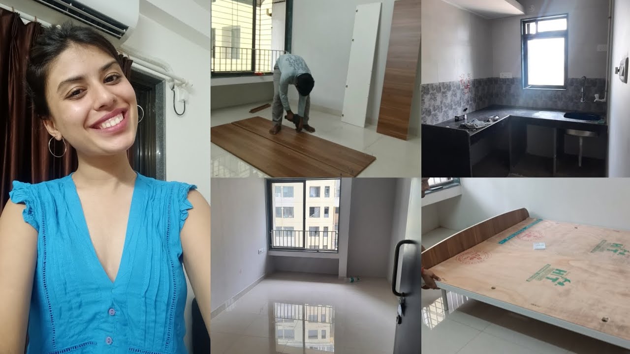 My 1 BHK in Mumbai 🏡 + New Job 👩🏻‍💻 Unboxing my New Home & Life Part 1 🔥