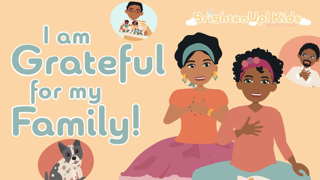 I Am Grateful For My Family! Gratitude and Positive Affirmations Meditation Focusing On Family