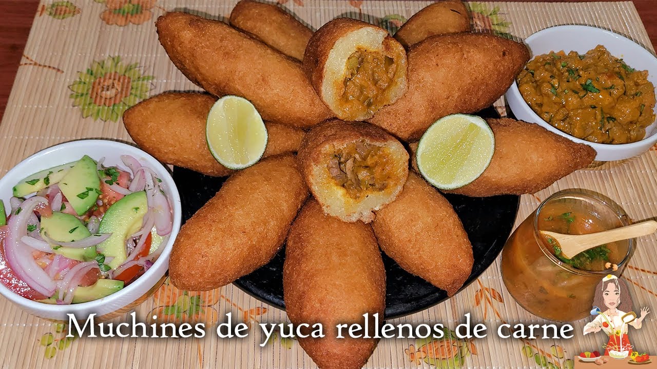 🇪🇨 Paso a paso para preparar los mejores MUCHINES DE YUCA RELLENOS DE CARNE‼️😘👌❤️