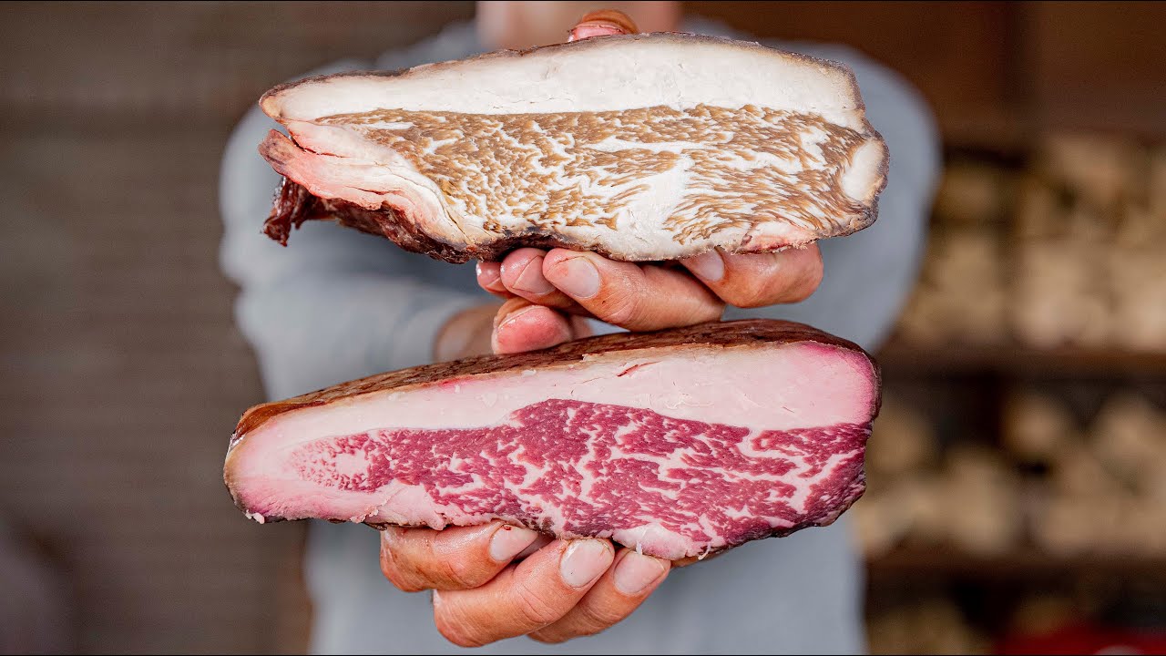 DRY AGING at home vs  DRY AGING in a pro cabinet - Never expected this