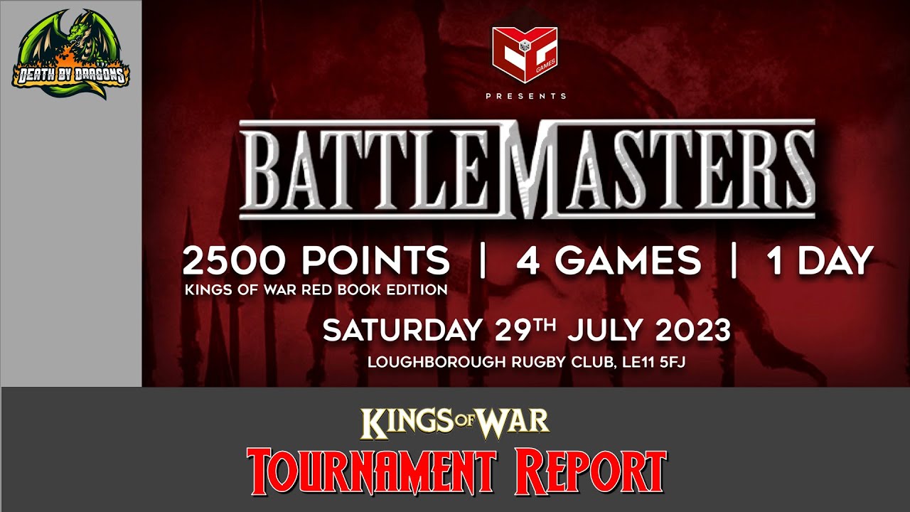 Kings of War Tournament report - Battlemasters 2023