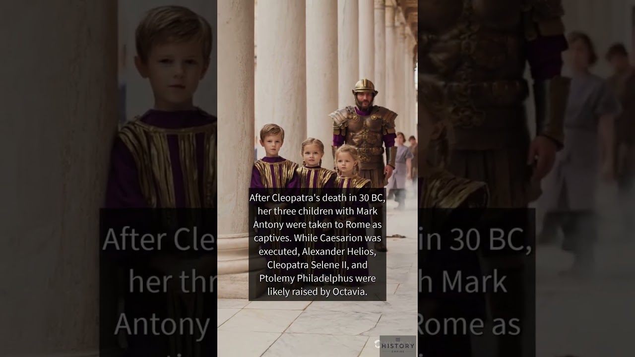 After Actium: The Fate of Cleopatra and Antony's Children
