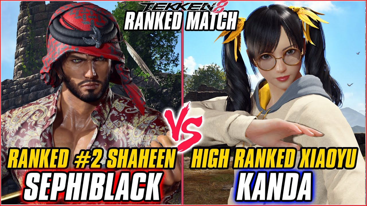 TEKKEN 8 ▰ SEPHIBLACK (#2 Ranked Shaheen) vs KANDA (Xiaoyu) ▰ T8 HIGH LEVEL GAMEPLAY