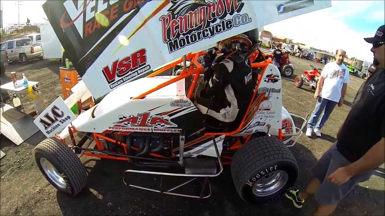 Alissa Geving Qualification Run at Petaluma Speedway August 24th 2013 (MOBILE ENABLED)