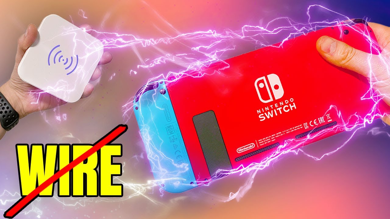Модификация Nintendo Switch: эксперимент с беспроводной зарядкой