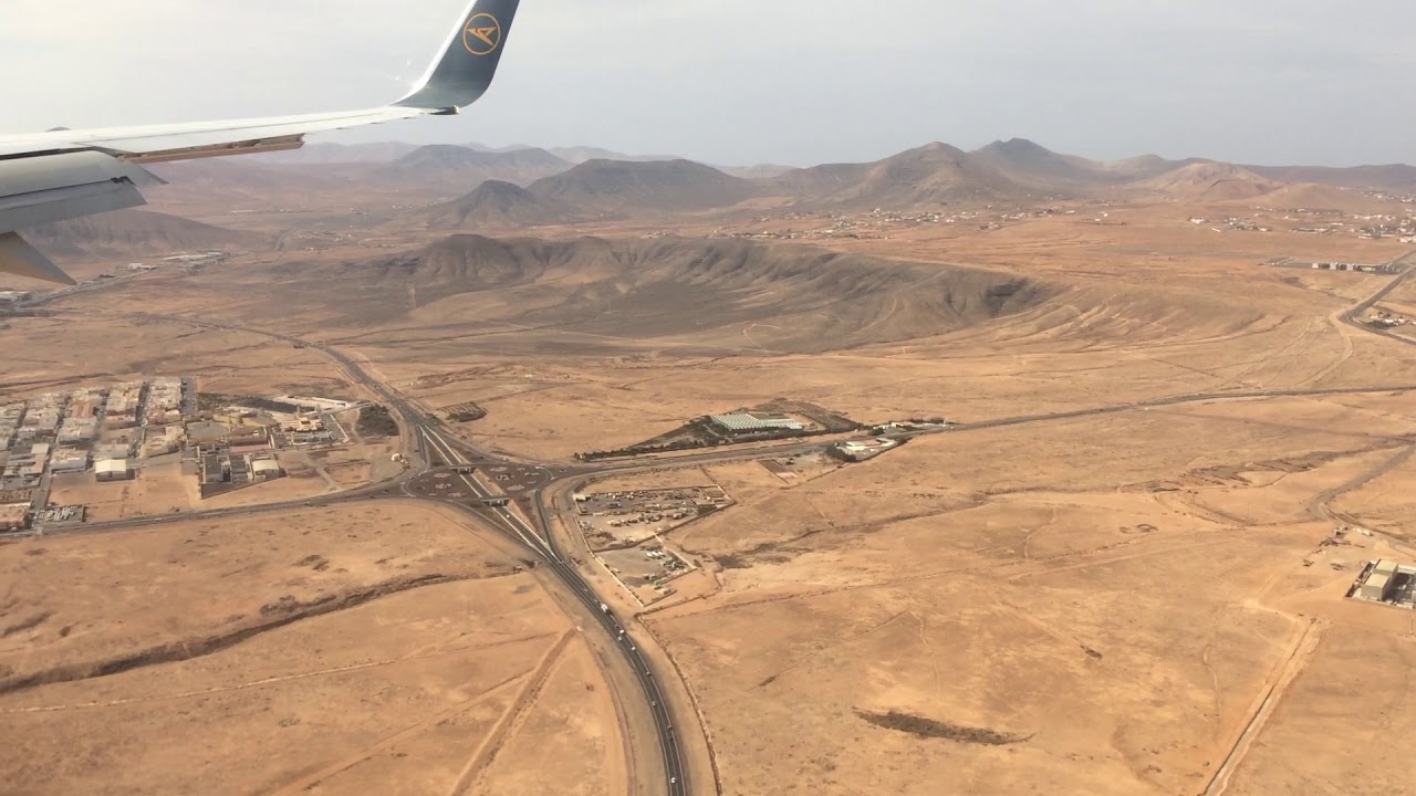 Final approach / Landung Fuerteventura 25.11.2017 with Condor 757