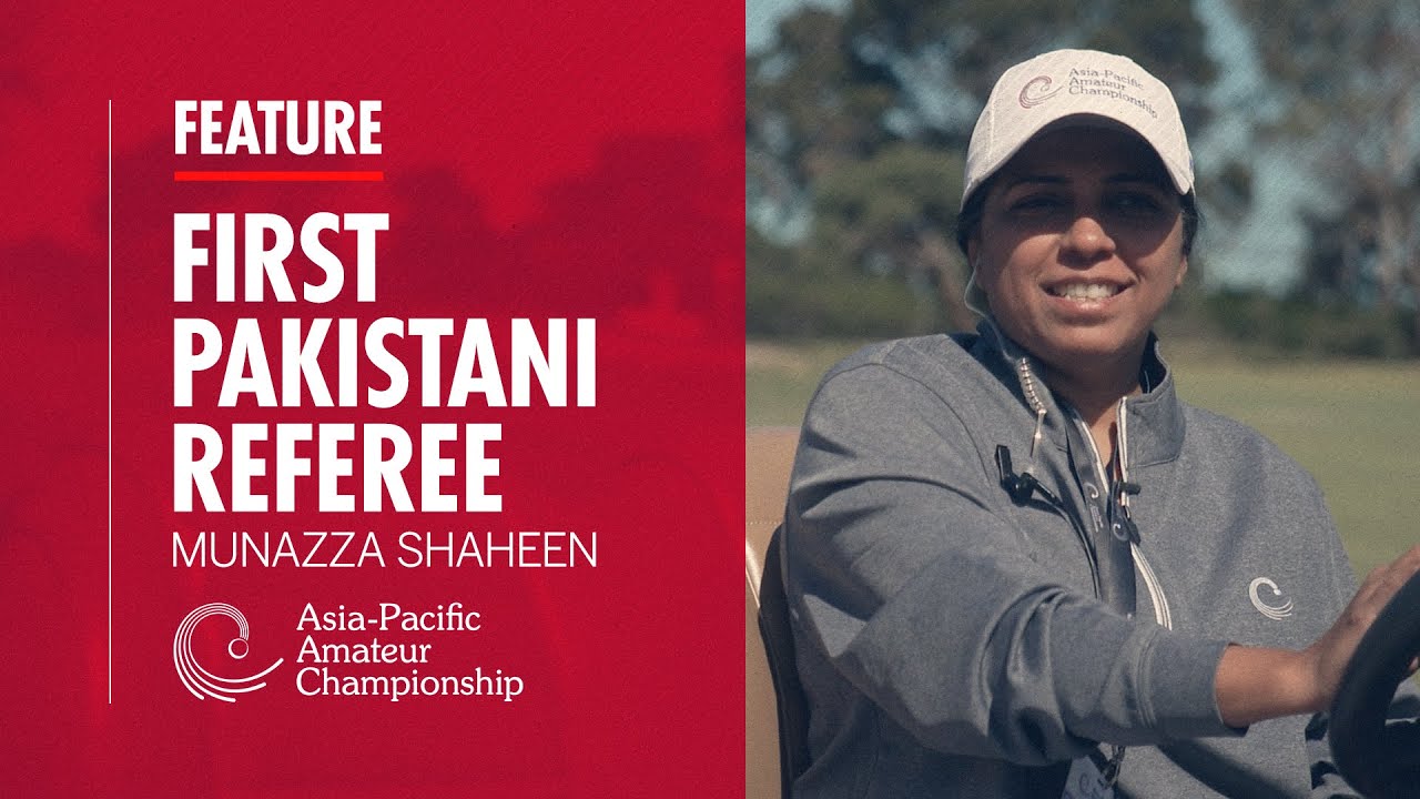 Pakistan&rsquo;s First Female Referee: Munazza Shaheen | #AAC2023