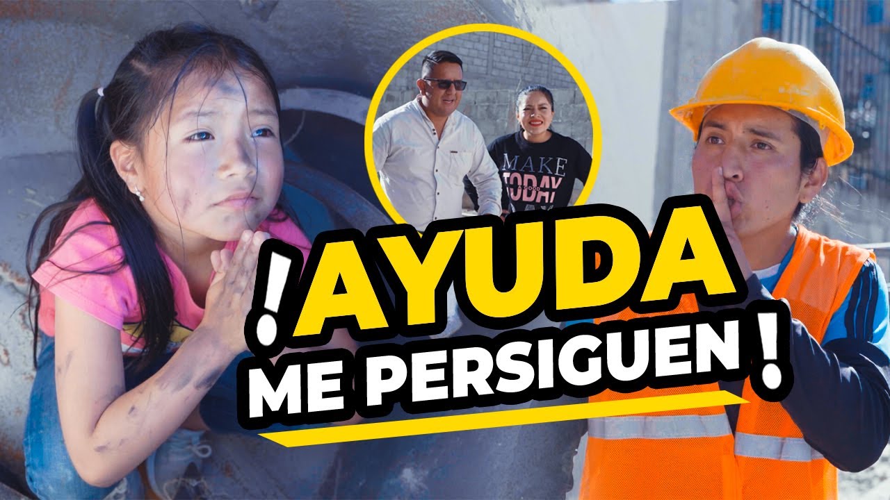 Niña se esconde en una concretera por esta razón