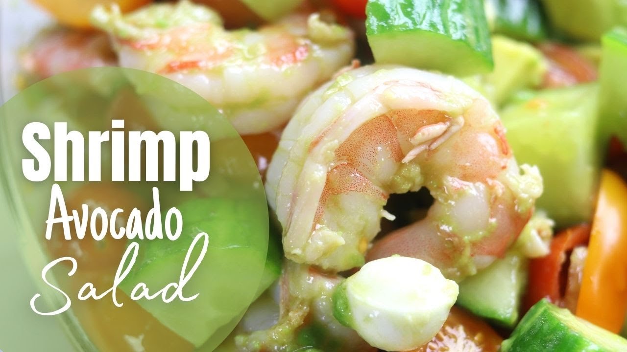 Easy Shrimp Salad with Vinaigrette Dressing