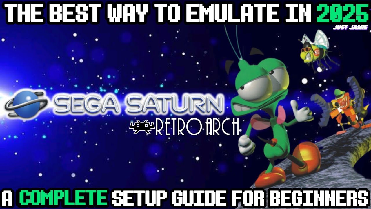 Эмуляция Sega Saturn стала проще с Retroarch #retroarch #segasaturn #emulator