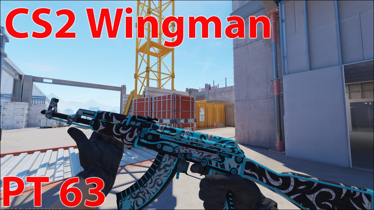 CS2 Wingman To Global Elite #63 (Vertigo Full Gameplay)