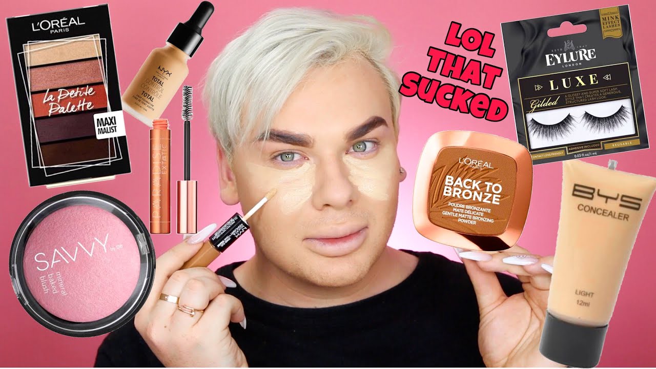 FULL FACE TESTING NEW DRUGSTORE MAKEUP