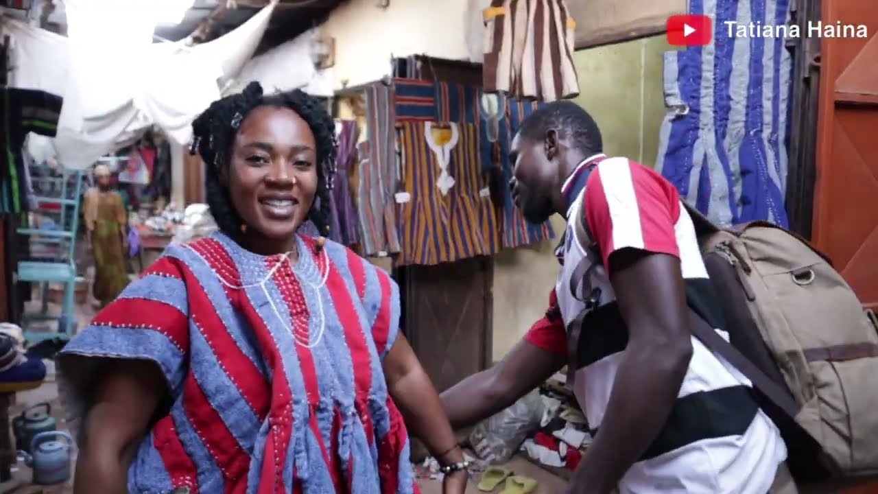 How most famous and traditional cloth is made|| SMOCK || Batakari or Fugu in aTAMALE  GHANA