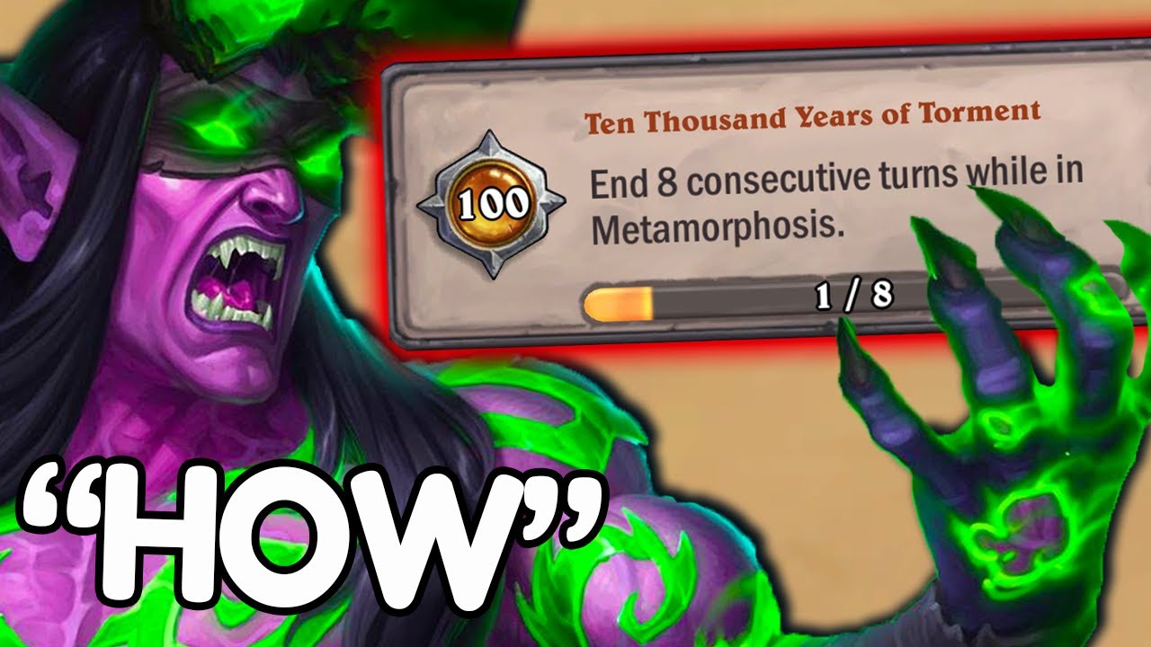 I Tried To Complete Stressful Hearthstone Achievements