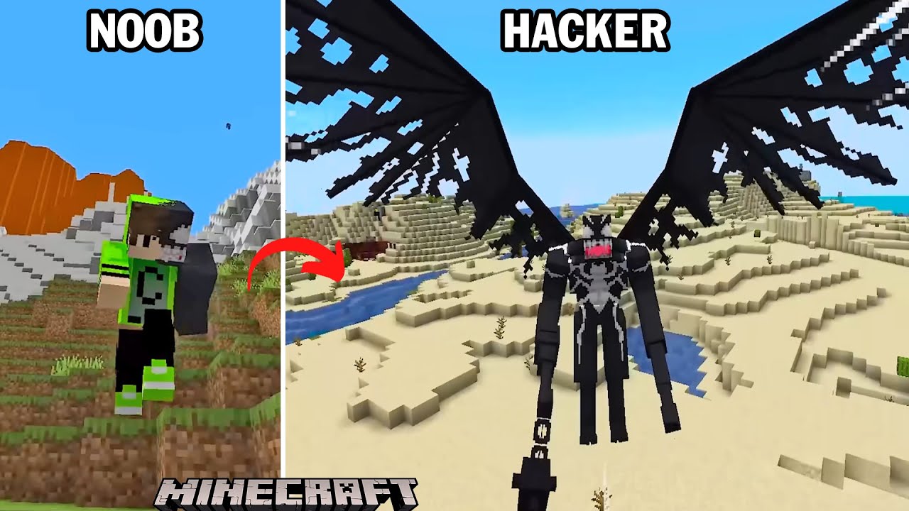 Từng bước trở thành Venom siêu sức mạnh Symbiote tối thượng | GHTG Minecraft