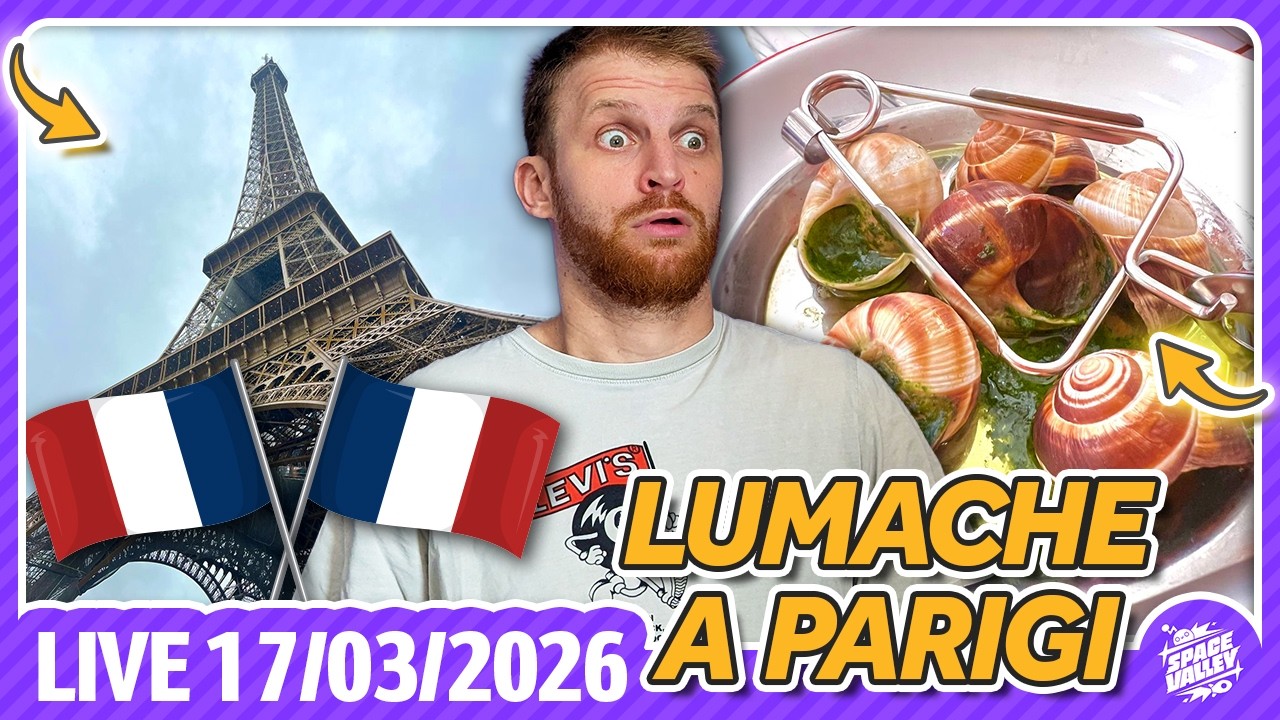 Parigi vista da Tonno! - Space Valley Live del 17/03/26