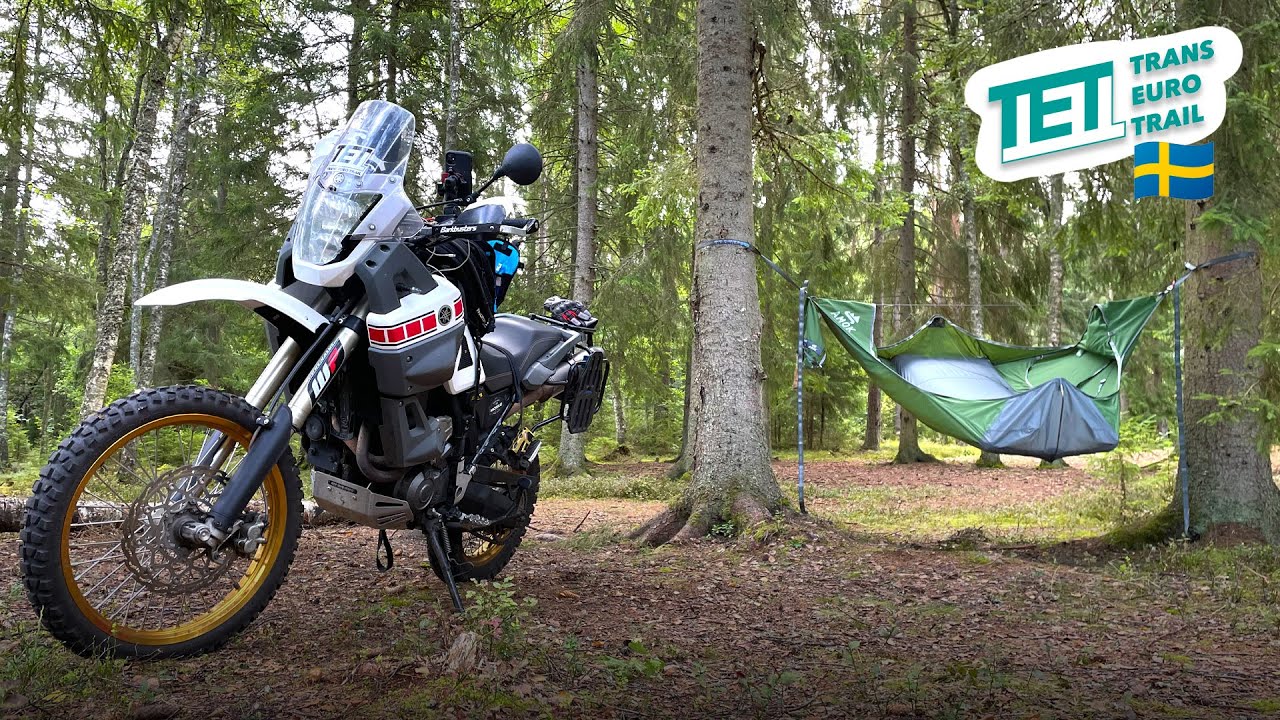 TET Sweden '21 Highlights -  Offroad & Wildcamping | Yamaha XT 660 Z Tenere