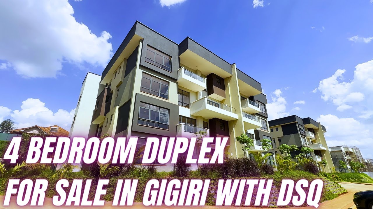 4 BEDROOM DUPLEX FOR SALE IN GIGIRI WITH DSQ
