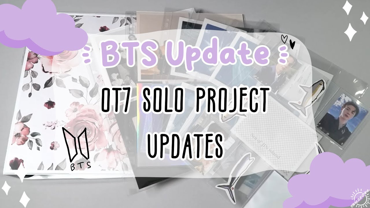 BTS Binder Update (OT7 Solo Projects)