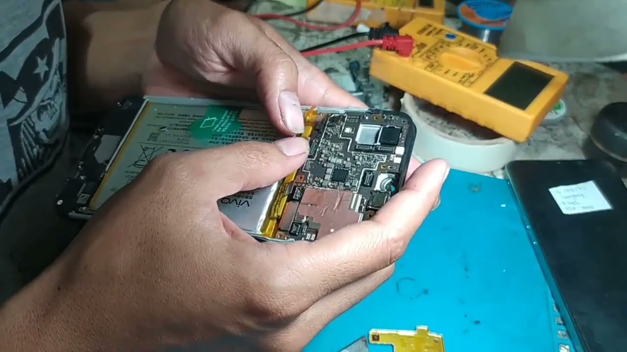 Vivo y12i/y11 mati lampu,light problem