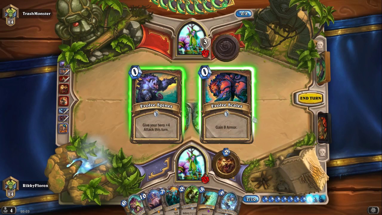 Hearthstone Epic Moments #3: Mirror Matchup - Reno vs Malygos Kun C'Thun Druid