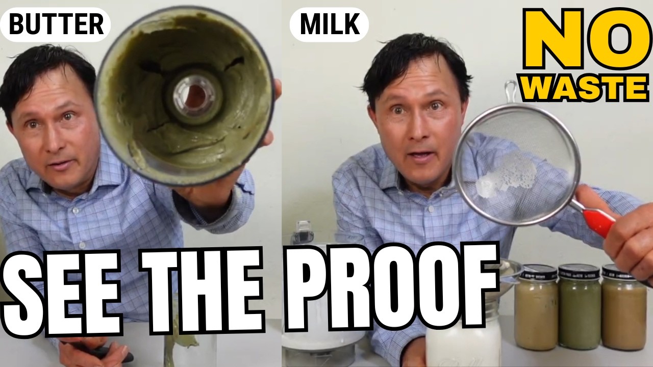 The BEST Machine for Nut Butter & Nut Milk (No Scraping or Straining)