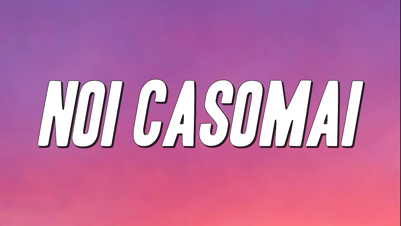 Tiromancino - Noi casomai (Testo)
