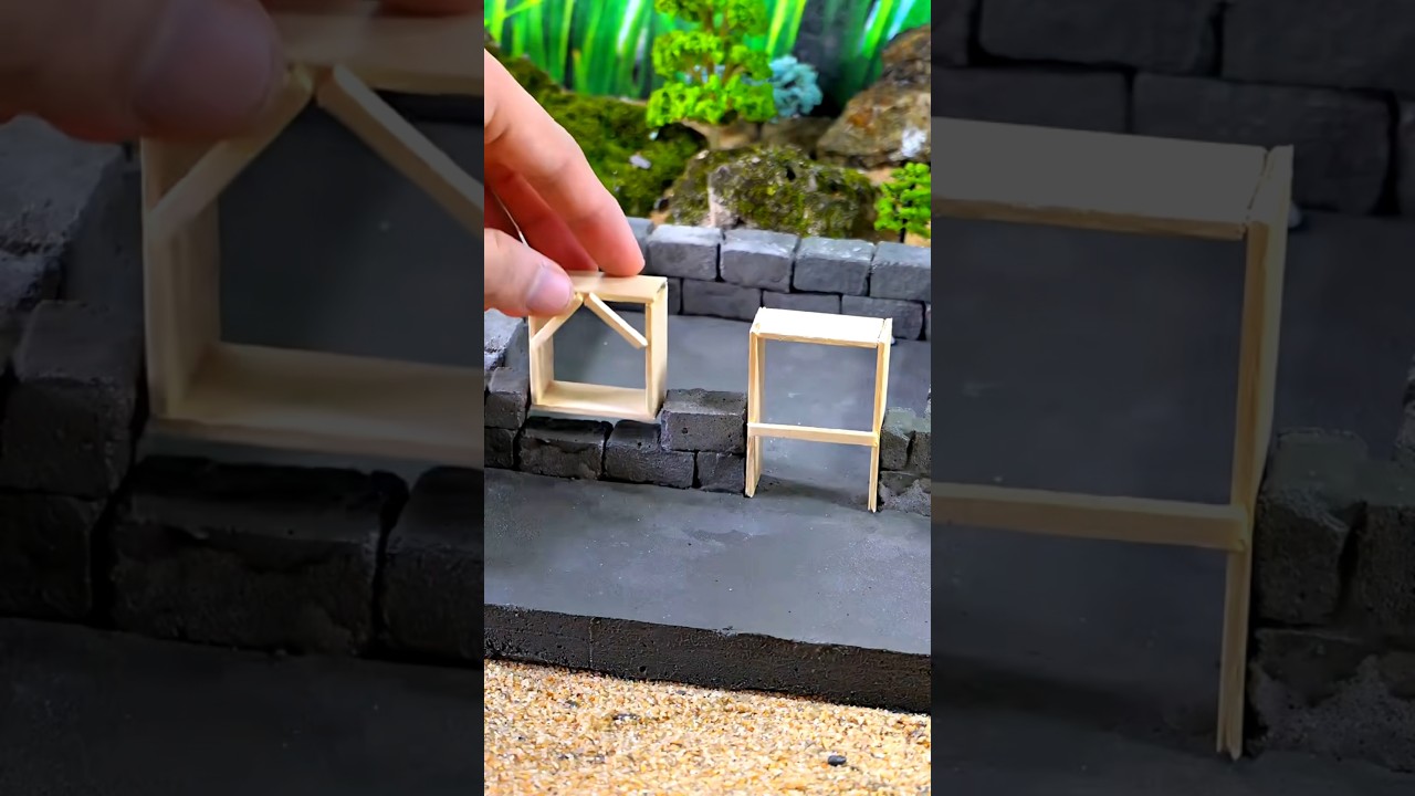 सादा और सुंदर मिनी हाउस🏠 