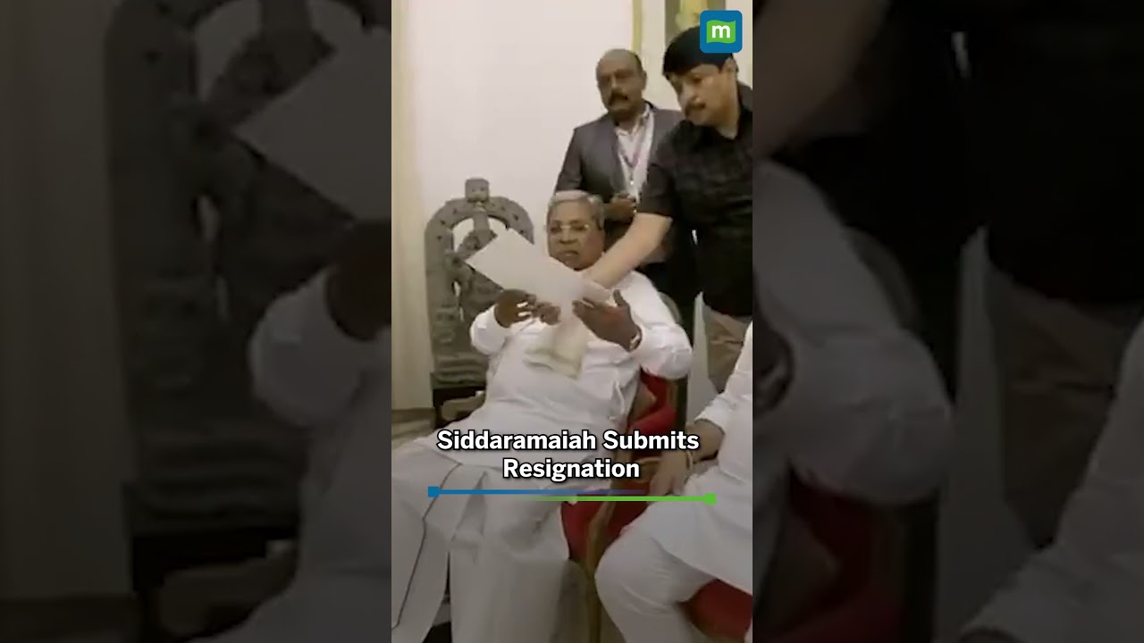 Karnataka CM Siddaramaiah Resigns As New Political Shifts Begin