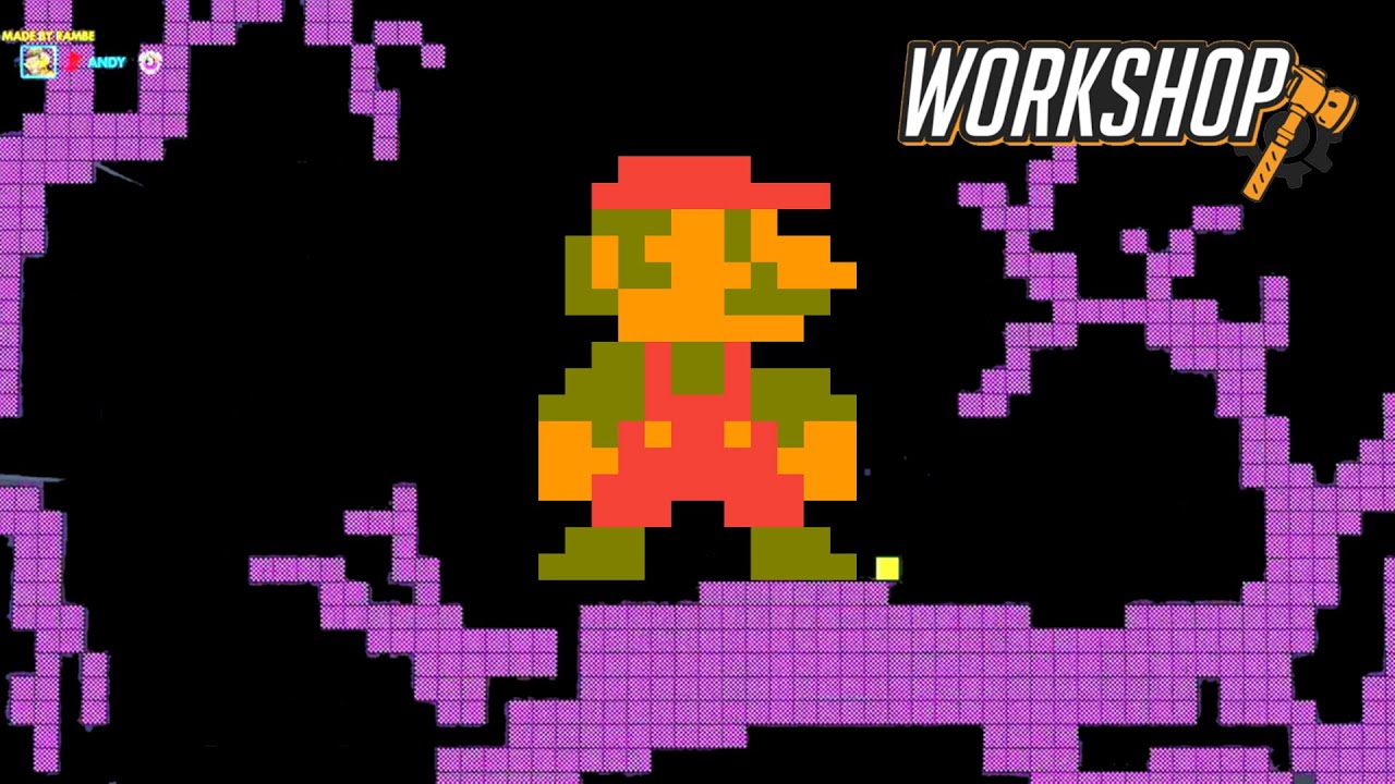2D Platformer / 3D maze in the Overwatch Workshop by R4MBE / T1mur4TR