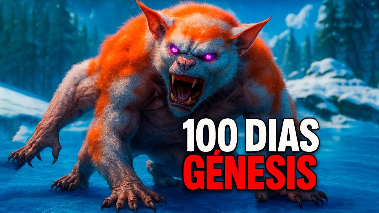 SOBREVIVO 100 DÍAS en ARK: GENESIS 1 (HARDCORE)
