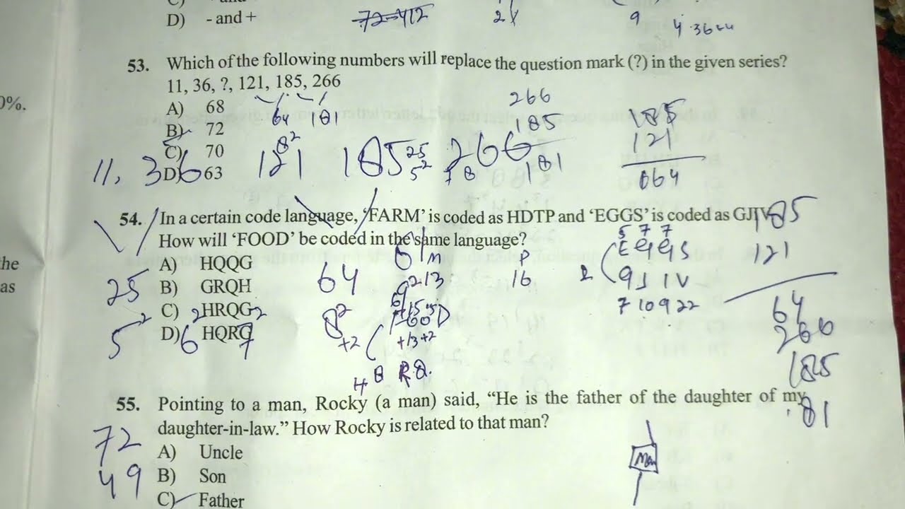 Jkp constable question paper || previous year question paper || reasoning section solved paper