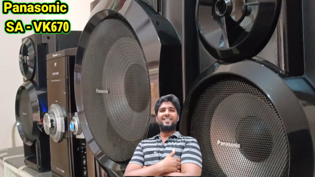 Panasonic hifi music system| sa-vk670 | home theatre | SJ | #panasonic #hifi #homeaudio #stereo
