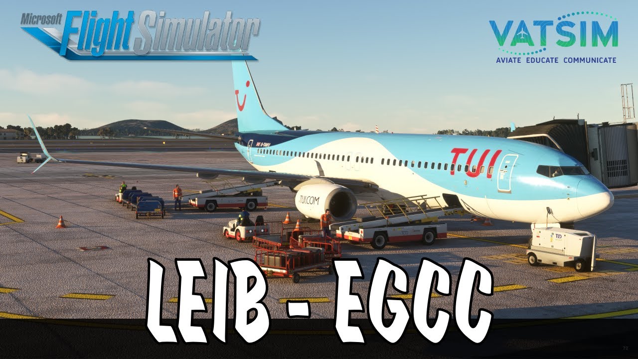MSFS 2020 Live: Real TUI Ops | Ibiza to Manchester | PMDG Boeing 737-800