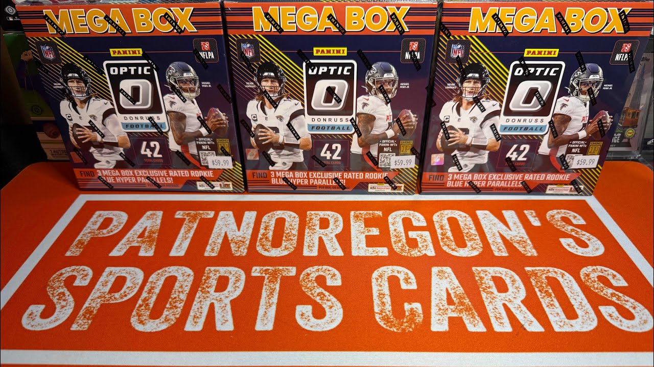 2024 Optic Football Mega Box Opening (3 Boxes) | HIT AN UPTOWN!!