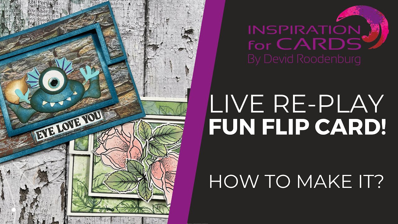 fun flip cards! using the NEW ECD Monsters!