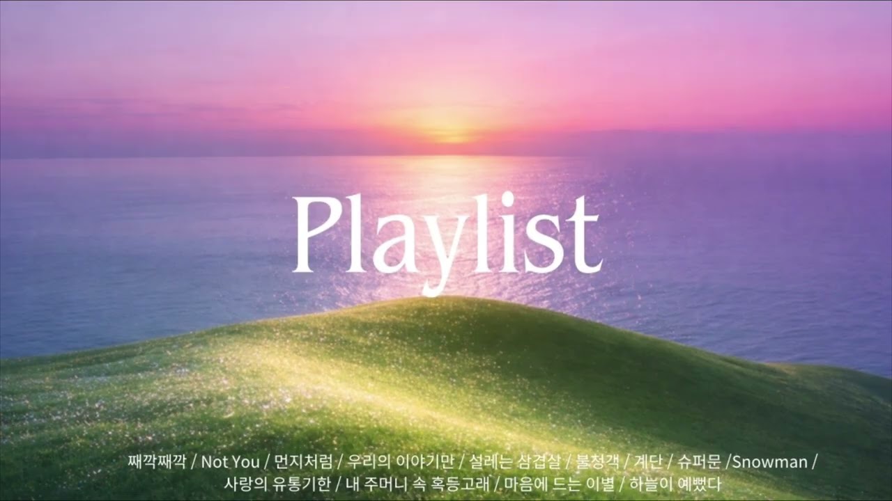 𝐏𝐥𝐚𝐲𝐥𝐢𝐬𝐭 | 사랑은 조용히 시작했고, 이별은 오래 남았다.
