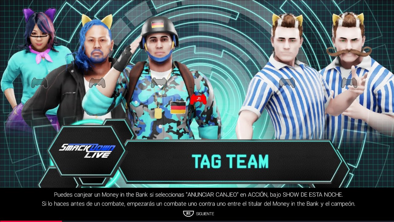 WWE 2k19 The Kamikazes vs Flim y Flam - Segundo Combate