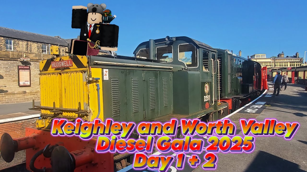 Keighley and Worth Valley Diesel Gala 2025 - Day 1+ 2 Part 1