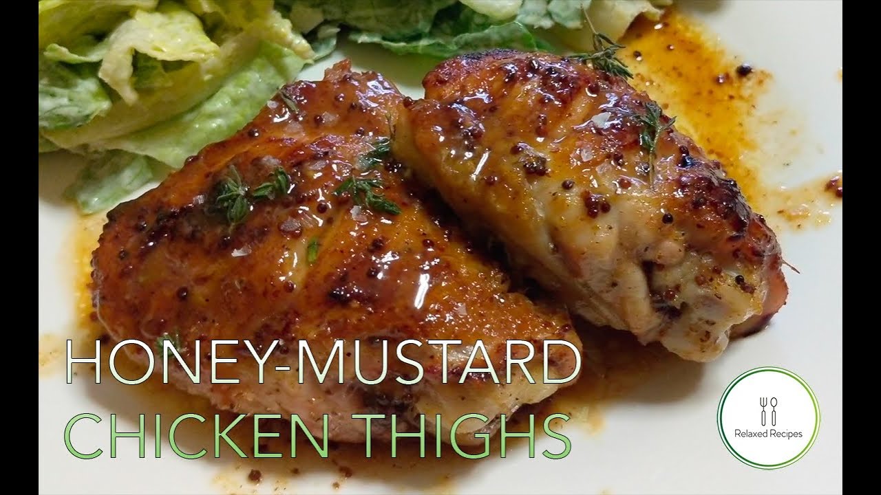 Honey Mustard Chicken Thighs