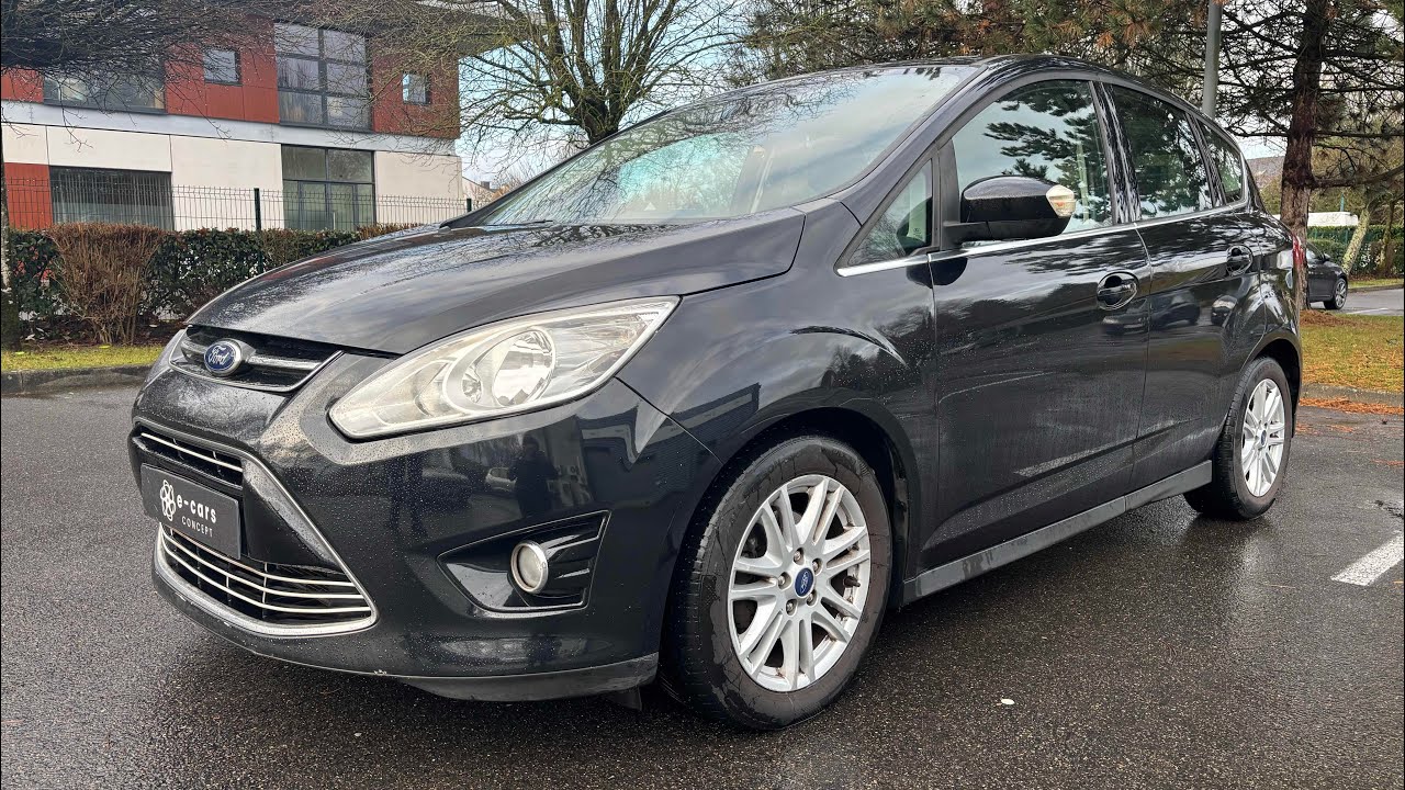 Pr&eacute;sentation et essai de ce beau Ford C-MAX chez E-Cars Concept 🚀